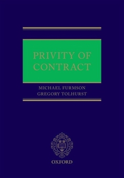 Hardcover Privity of Contract Book