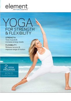 DVD Element: Yoga for Strength & Flexibility Book