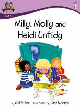 Paperback Milly Molly and Heidi Untidy: Level 1 Book