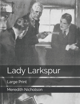 Paperback Lady Larkspur: Large Print Book