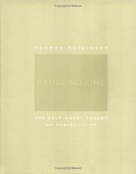 Hardcover Being No One: The Self-Model Theory of Subjectivity Book