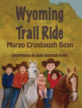 Hardcover Wyoming Trail Ride [Large Print] Book