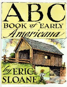 Hardcover The ABC Book of Early Americana Book