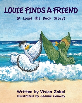 Paperback Louie Finds a Friend: A Louie the Duck Story Book