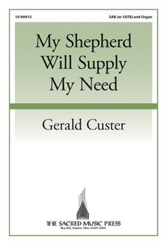 Paperback My Shepherd Will Supply My Need Book