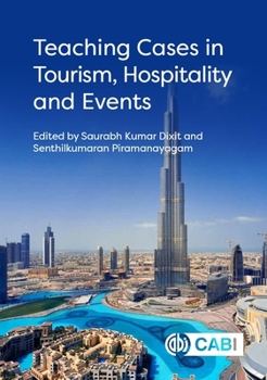 Hardcover Teaching Cases in Tourism, Hospitality and Events Book