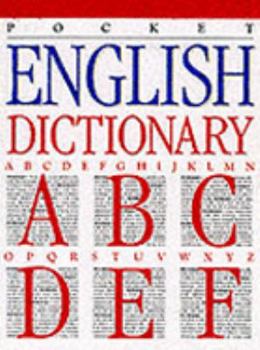 Paperback English Dictionary (Pocket dictionary) Book