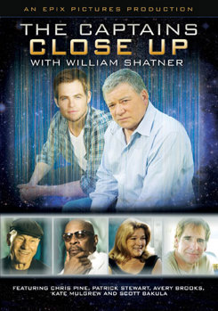 DVD The Captains Close-Up with William Shatner Book