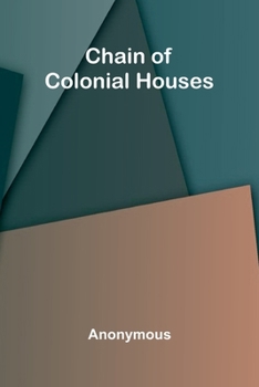 Paperback Chain of Colonial Houses Book