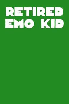 Paperback Retired Emo Kid: Ukulele Tab Notebook 6x9 120 Pages Book