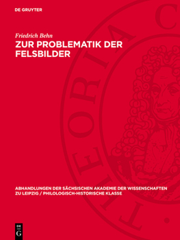 Hardcover Zur Problematik Der Felsbilder [German] Book