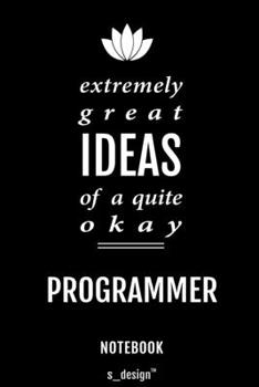 Paperback Notebook for Programmers / Programmer: awesome handy Note Book [120 blank lined ruled pages] Book