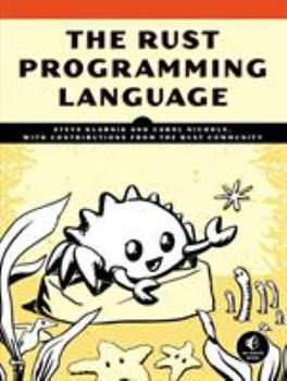 Paperback The Rust Programming Language Book