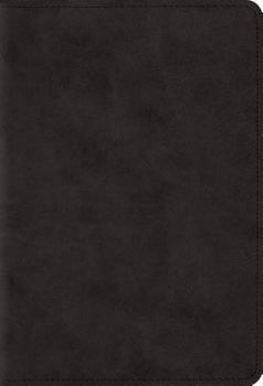 Paperback ESV Large Print Compact Bible (Trutone, Black) [Large Print] Book