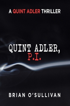 Paperback Quint Adler, P.I. Book