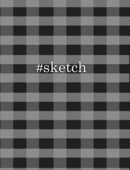 Paperback Plaid Grayscale (Sketchbook) Book