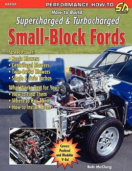 Paperback How to Build Supercharged & Turbocharged Small-Block Fords Book