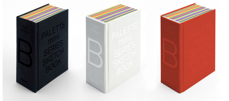 Hardcover Palette Mini Series Sketchbook Book