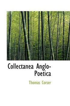 Paperback Collectanea Anglo-Poetica Book
