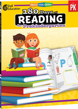 Paperback 180 Days of Reading for Prekindergarten Book