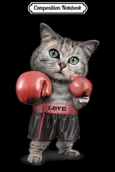 Composition Notebook: CAT BOXING Journal/Notebook Blank Lined Ruled 6x9 100 Pages
