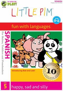 DVD Happy, Sad and Silly (Disc 5): Spanish Book