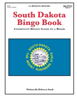 Paperback South Dakota Bingo Book: Complete Bingo Game In A Book