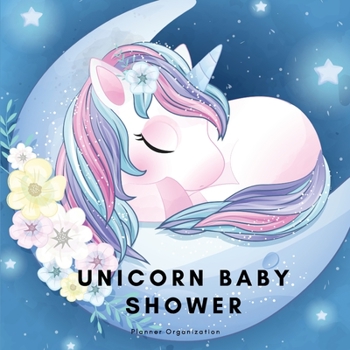 Unicorn Baby Shower Guest Book