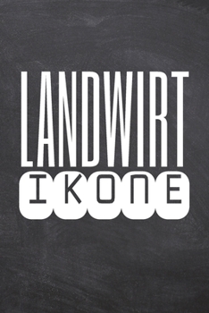 Paperback Landwirt Ikone: Landwirt Punktraster Notizbuch, Notizheft oder Schreibheft - 110 Seiten - B?ro Equipment & Zubeh?r - Lustiges Geschenk [German] Book