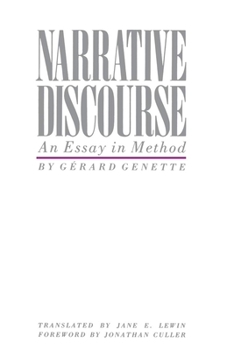 Hardcover Narrative Discourse Book