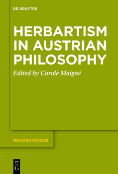 Hardcover Herbartism in Austrian Philosophy Book