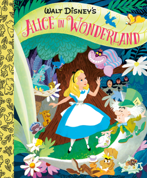 Board book Walt Disney's Alice in Wonderland Little Golden Board Book (Disney Classic) Book