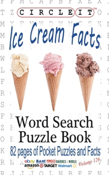 Paperback Circle It, Ice Cream Facts, Word Search, Puzzle Book