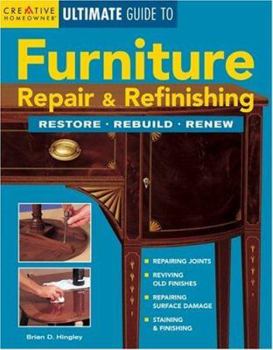Paperback Furniture Repair & Refinishing Book