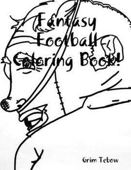 Paperback Fantasy Football Coloring Book! Book