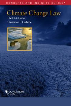 Paperback Climate Change Law (Concepts and Insights) Book