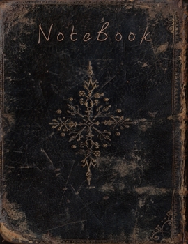 Old Vintage Book Cover - Notebook Gift: Notebook Lined / Journal Gift, 120 Pages, Large (8.5 x 11 inches) Soft Cover, Matte Finish