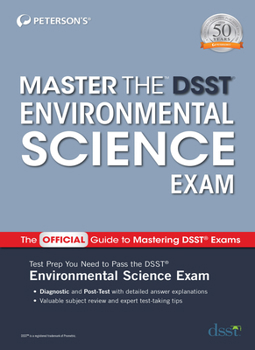 Paperback Master the Dsst Environmental Science Exam Book