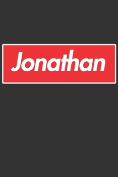 Paperback Jonathan: Jonathan Planner Calendar Notebook Journal, Personal Named Firstname Or Surname For Someone Called Jonathan For Christ Book