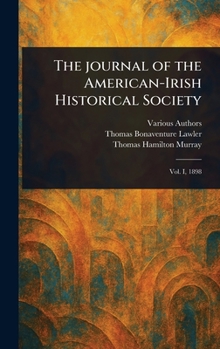Hardcover The Journal of the American-Irish Historical Society Book