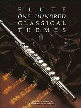Paperback 100 Classical Themes for Flute Book