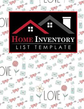 Paperback Home Inventory List Template Book