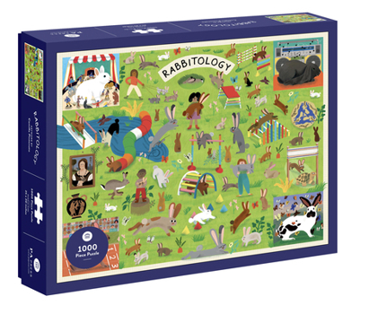 Misc. Rabbitology 1000 Piece Puzzle Book