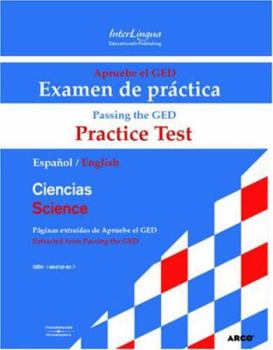 Paperback GED Practice Exam: Science/ GED Examene de Prtica Book