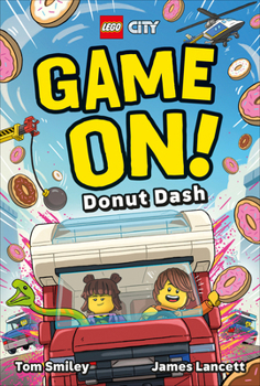 Paperback Lego City Game On! Donut Dash Book
