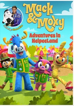 DVD Mack & Moxy: Adventures in Helpeeland Book