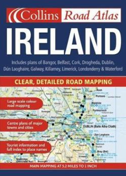 Paperback Road Atlas Ireland Book