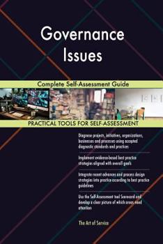 Paperback Governance Issues Complete Self-Assessment Guide Book