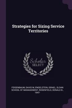 Paperback Strategies for Sizing Service Territories Book