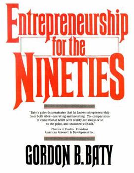 Paperback Entrepreneurship for the Nineties Book